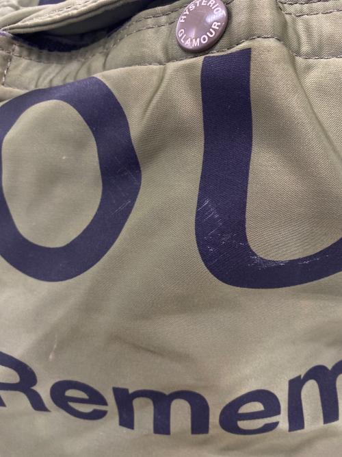 PORTER（ポーター）PORTER (ポーター) Hysteric Glamour (ヒステリックグラマー) 2WAYヘルメットバッグ オリーブの古着・服飾アイテム