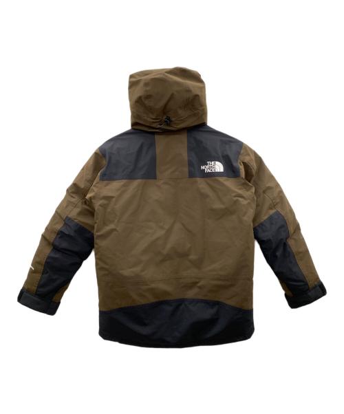 THE NORTH FACE（ザ ノース フェイス）THE NORTH FACE (ザ ノース フェイス) マウンテンダウン ジャケット ブラック×ブラウン サイズ:Lの古着・服飾アイテム