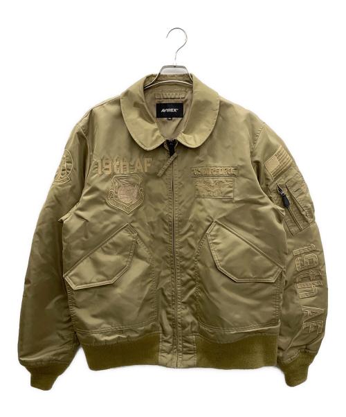 AVIREX（アヴィレックス）AVIREX (アヴィレックス) トレーニングコマンドジャケット カーキ サイズ:SIZE 2XLの古着・服飾アイテム