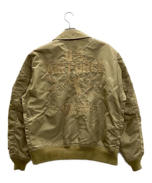 AVIREX（アヴィレックス）AVIREX (アヴィレックス) トレーニングコマンドジャケット カーキ サイズ:SIZE 2XLの古着・服飾アイテム