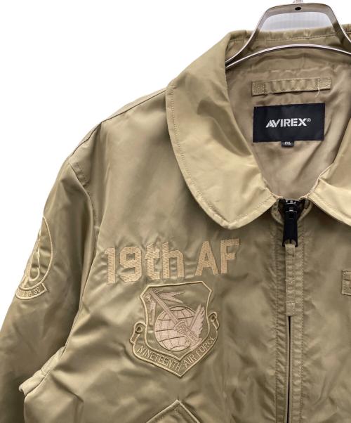 AVIREX（アヴィレックス）AVIREX (アヴィレックス) トレーニングコマンドジャケット カーキ サイズ:SIZE 2XLの古着・服飾アイテム