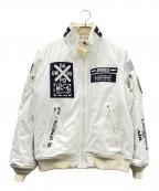 AVIREXアヴィレックス）の古着「MODジャケット」｜ホワイト