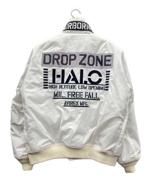 AVIREX（アヴィレックス）AVIREX (アヴィレックス) MODジャケット ホワイト サイズ:SIZE XLの古着・服飾アイテム