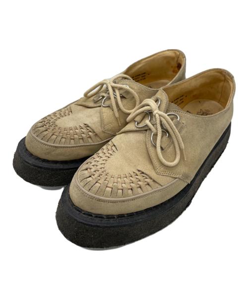 GEORGE COX（ジョージコックス）GEORGE COX (ジョージコックス) ラバーソールシューズ SKIPTON ベージュ サイズ:UK9の古着・服飾アイテム