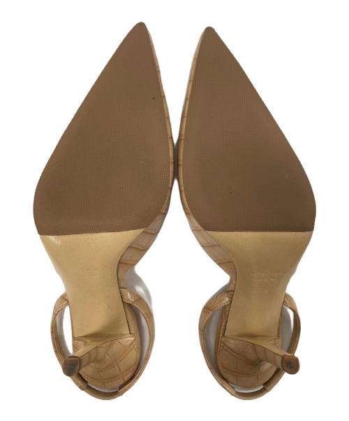GIA BORGHINI（ジア・ボルギーニ）GIA BORGHINI (ジア・ボルギーニ) パンプス ベージュ サイズ:36.5の古着・服飾アイテム
