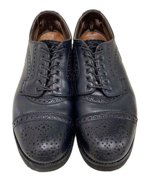 foot the coacher（フットザコーチャー）foot the coacher (フットザコーチャー) ストレートチップシューズ ブラック サイズ:25.5の古着・服飾アイテム