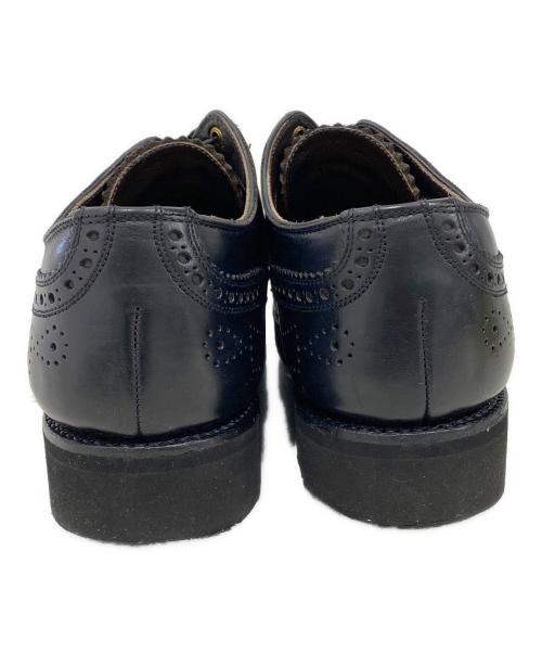 foot the coacher（フットザコーチャー）foot the coacher (フットザコーチャー) ストレートチップシューズ ブラック サイズ:25.5の古着・服飾アイテム