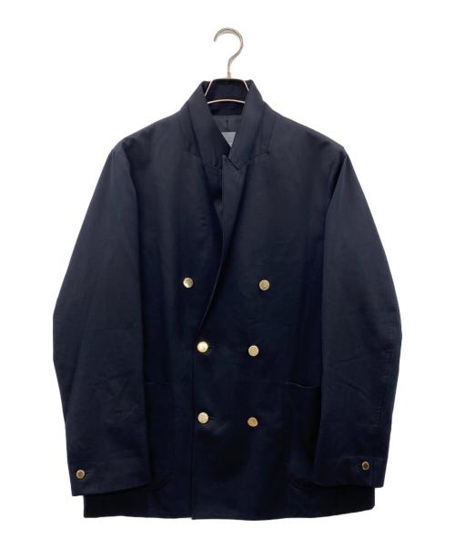 MACKINTOSH PHILOSOPHY（マッキントッシュ フィロソフィー）MACKINTOSH PHILOSOPHY (マッキントッシュ フィロソフィー) ダブルジャケット ネイビー サイズ:6の古着・服飾アイテム