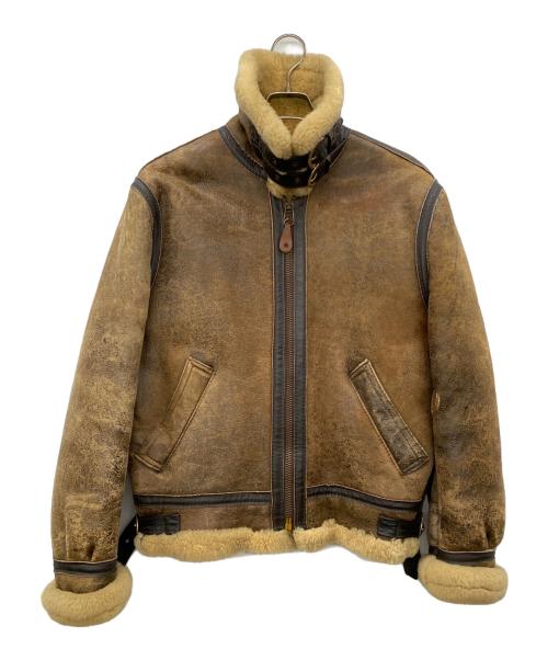 Schott（ショット）Schott (ショット) フライトジャケット ブラウン サイズ:38の古着・服飾アイテム