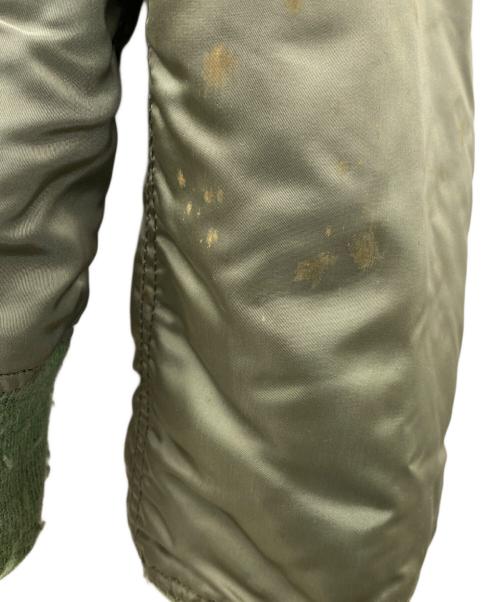 ALPHA INDUSTRIES（アルファインダストリーズ）ALPHA INDUSTRIES (アルファインダストリーズ) フライトジャケット オリーブ サイズ:Ｍの古着・服飾アイテム