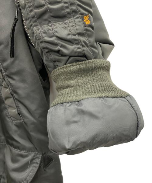 ALPHA（アルファ）ALPHA (アルファ) N-3B グレー サイズ:Sの古着・服飾アイテム