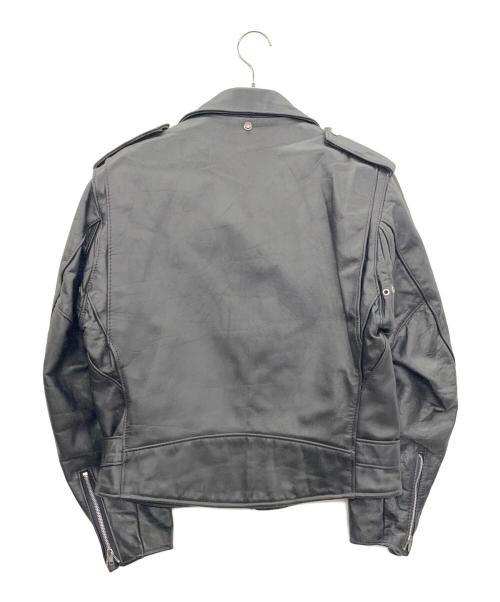 Schott（ショット）Schott (ショット) レザーライダースジャケット ブラック サイズ:SIZE 40の古着・服飾アイテム