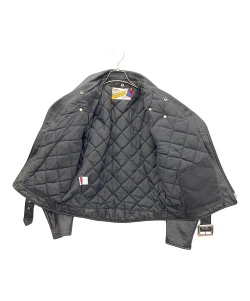 Schott（ショット）Schott (ショット) レザーライダースジャケット ブラック サイズ:SIZE 40の古着・服飾アイテム