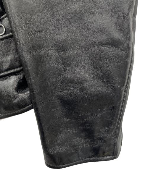 Schott（ショット）Schott (ショット) レザーライダースジャケット ブラック サイズ:SIZE 40の古着・服飾アイテム