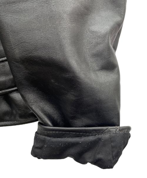 Schott（ショット）Schott (ショット) レザーライダースジャケット ブラック サイズ:SIZE 40の古着・服飾アイテム