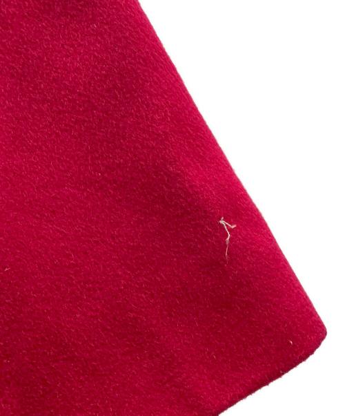 BALMAIN（バルマン）BALMAIN (バルマン) ステンカラーコート レッド サイズ:13の古着・服飾アイテム