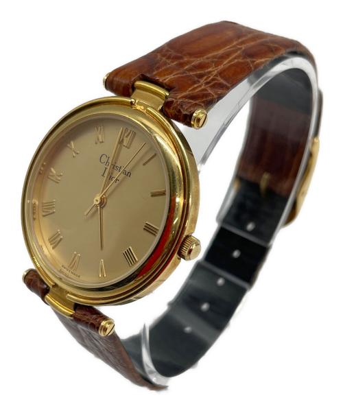 Christian Dior（クリスチャン ディオール）Christian Dior (クリスチャン ディオール) 腕時計 ゴールドの古着・服飾アイテム