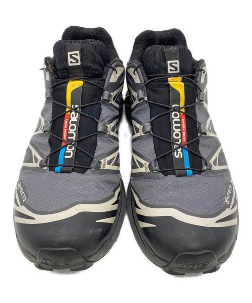 SALOMON（サロモン）SALOMON (サロモン) スニーカー ブラック×グレー サイズ:UK9の古着・服飾アイテム