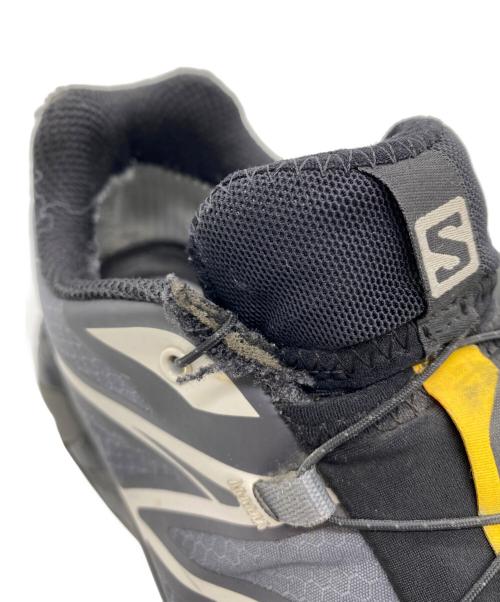 SALOMON（サロモン）SALOMON (サロモン) スニーカー ブラック×グレー サイズ:UK9の古着・服飾アイテム