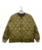 TAION×BEAMS LIGHTタイオン×ビームス）の古着「ミリタリーリバーシブルインナーダウン」｜ブラック