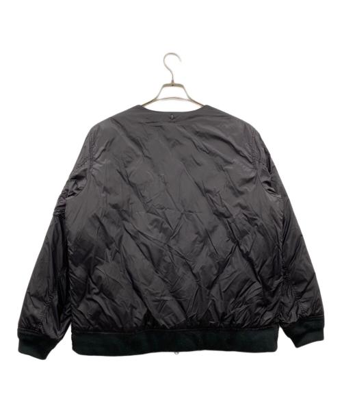 TAION×BEAMS LIGHT（タイオン×ビームス）TAION×BEAMS LIGHT (タイオン×ビームス) ミリタリーリバーシブルインナーダウン ブラック サイズ:Ｍの古着・服飾アイテム