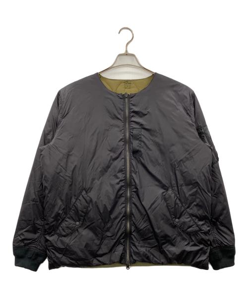 TAION×BEAMS LIGHT（タイオン×ビームス）TAION×BEAMS LIGHT (タイオン×ビームス) ミリタリーリバーシブルインナーダウン ブラック サイズ:Ｍの古着・服飾アイテム