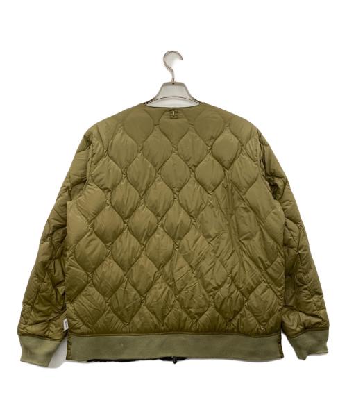 TAION×BEAMS LIGHT（タイオン×ビームス）TAION×BEAMS LIGHT (タイオン×ビームス) ミリタリーリバーシブルインナーダウン ブラック サイズ:Ｍの古着・服飾アイテム