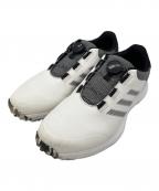 adidasアディダス）の古着「ゴルフシューズ」｜ホワイト