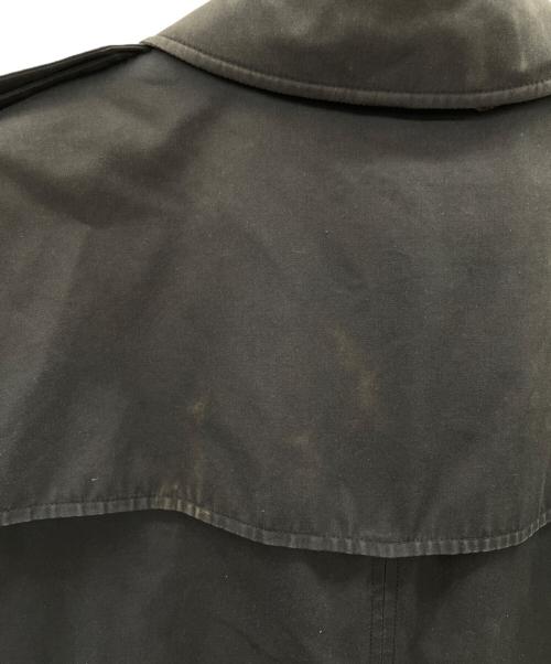 BURBERRY（バーバリー）BURBERRY (バーバリー) ケンジントン トレンチコート ネイビー サイズ:Ｍの古着・服飾アイテム