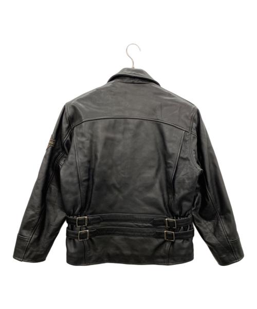 HARLEY-DAVIDSON（ハーレーダビッドソン）HARLEY-DAVIDSON (ハーレーダビッドソン) レザージャケット ブラック サイズ:Sの古着・服飾アイテム