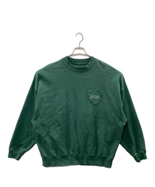 EVISEN（エビセン）EVISEN (エビセン) スウェット グリーン サイズ:Lの古着・服飾アイテム