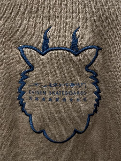 EVISEN（エビセン）EVISEN (エビセン) パーカー ブラウン サイズ:Lの古着・服飾アイテム