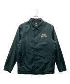 NIKEナイキ）の古着「コーチジャケット」｜グリーン