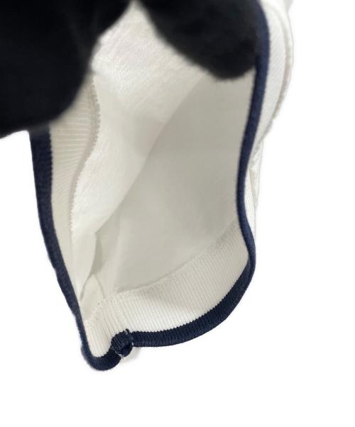 PRADA（プラダ）PRADA (プラダ) ポロシャツ ホワイト サイズ:Ｍの古着・服飾アイテム