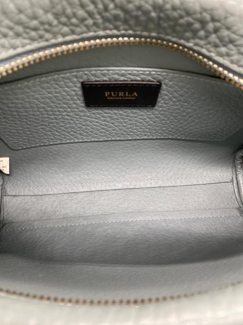 FURLA（フルラ）FURLA (フルラ) ショルダーバッグ ブルーの古着・服飾アイテム
