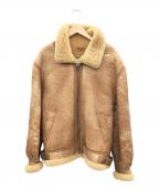 TERRA AUSTRALISテラ・アウストラリス）の古着「ムートンジャケット」｜ブラウン