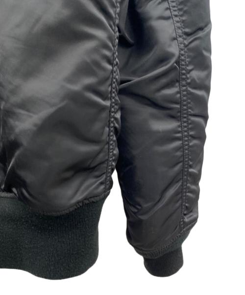 ALPHA（アルファ）ALPHA (アルファ) MA-1ジャケット ブラック サイズ:Ｍの古着・服飾アイテム