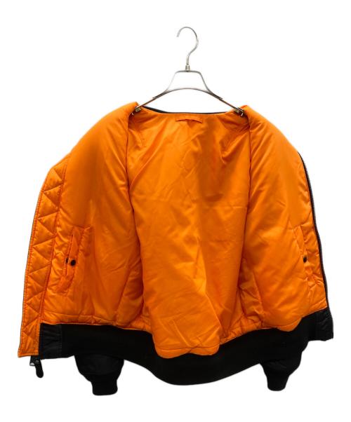 ALPHA（アルファ）ALPHA (アルファ) MA-1ジャケット ブラック サイズ:Ｍの古着・服飾アイテム