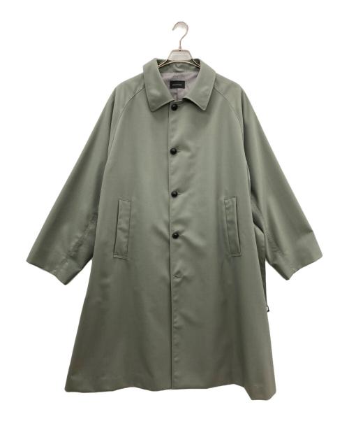green label relaxing（グリーンレーベルリラクシング）green label relaxing (グリーンレーベルリラクシング) TWギャバモーターサイクルコート グリーン サイズ:XLの古着・服飾アイテム