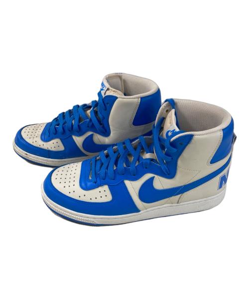 NIKE（ナイキ）NIKE (ナイキ) ハイカットスニーカーTERMINATOR HIGH /PHOTO BLUE ホワイト×ブルー サイズ:27cmの古着・服飾アイテム