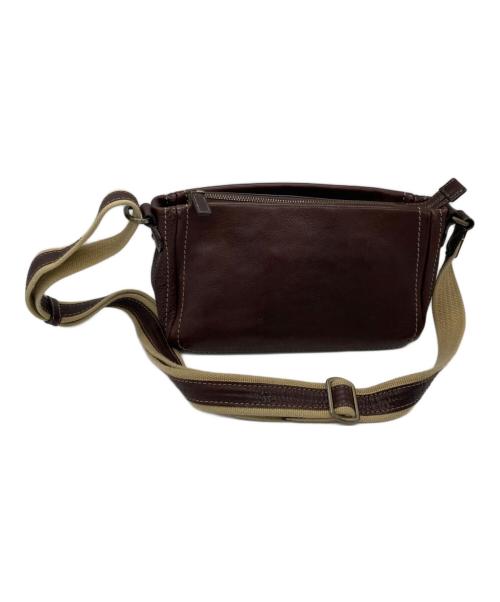 土屋鞄（ツチヤカバン）土屋鞄 (ツチヤカバン) レザーショルダーバッグ ブラウンの古着・服飾アイテム