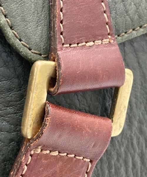 SOMES SADDLE（ソメスサドル）SOMES SADDLE (ソメスサドル) レザーリュック オリーブの古着・服飾アイテム