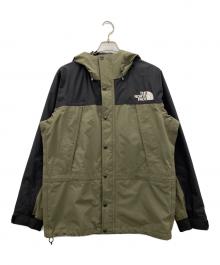 THE NORTH FACE（ザ ノース フェイス）の古着「マウンテンライトジャケット」｜グリーン×ブラック