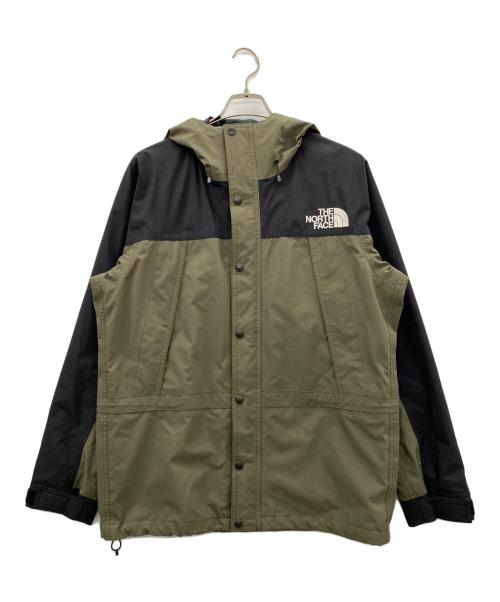 THE NORTH FACE（ザ ノース フェイス）THE NORTH FACE (ザ ノース フェイス) マウンテンライトジャケット グリーン×ブラック サイズ:SIZE Lの古着・服飾アイテム
