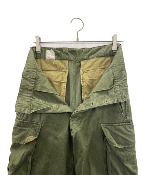 French Army（フランス軍）French Army (フランス軍) M47カーゴパンツ オリーブ サイズ:SIZE 21の古着・服飾アイテム