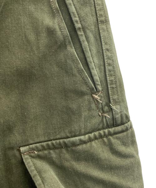 French Army（フランス軍）French Army (フランス軍) M47カーゴパンツ オリーブ サイズ:SIZE 21の古着・服飾アイテム
