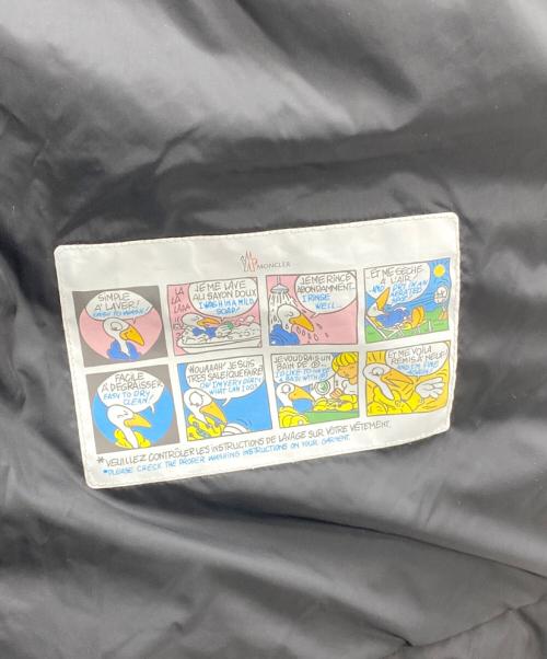 MONCLER（モンクレール）MONCLER (モンクレール) ダウンコート ブラック サイズ:SIZE 1の古着・服飾アイテム