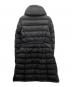 MONCLER (モンクレール) ダウンコート ブラック サイズ:SIZE 1：110000円