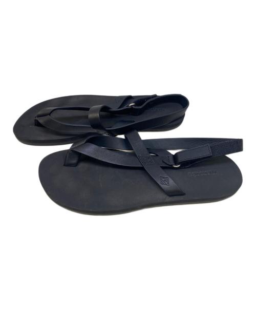 HERMES（エルメス）HERMES (エルメス) バックストラップサンダル タヒチ ブラック サイズ:37の古着・服飾アイテム