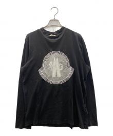 MONCLER（モンクレール）の古着「長袖カットソー」｜ブラック